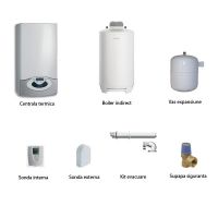 Centrala termica Ariston Genus Premium System 30 kW + boiler indirect BCH 160