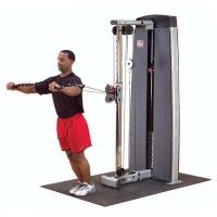 Aparat dual – coloana cu cablu reglabil Body-Solid DPCC-SF