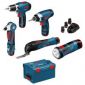Kit 5 scule 10.8 V in L-BOXX size 3