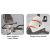 Bicicleta magnetica recumbent Lifegear 26390 Foto 3